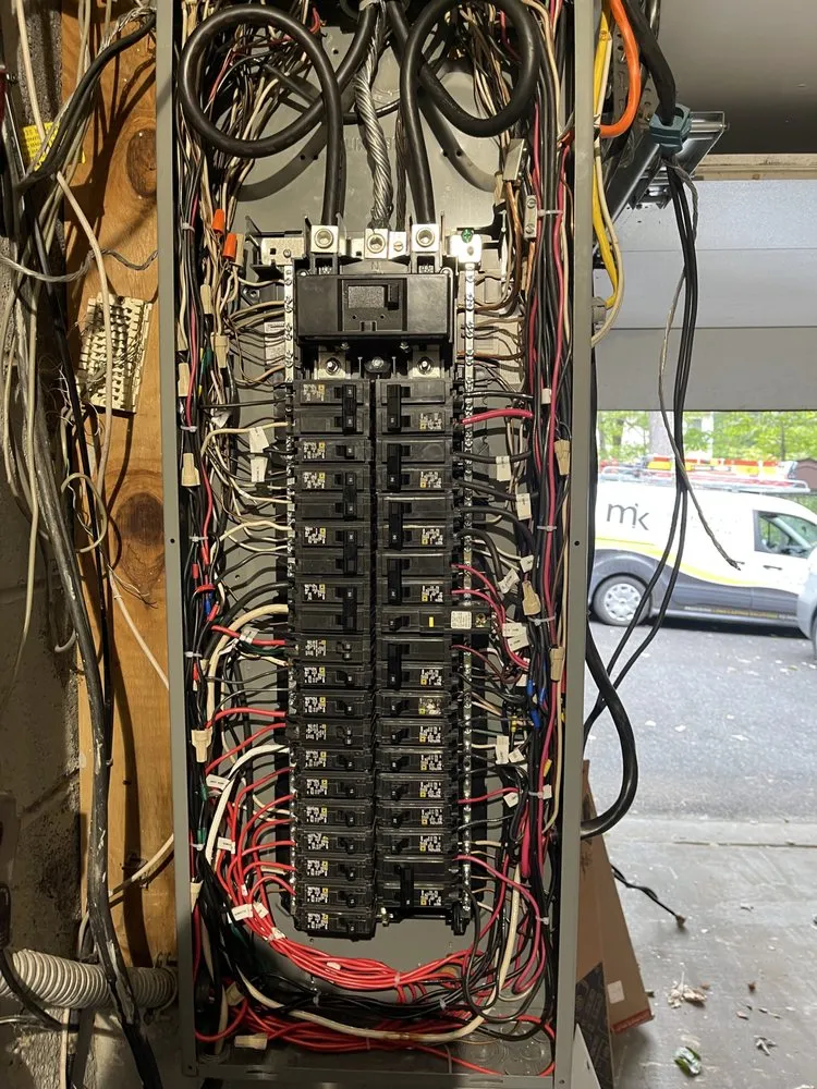 Certified electrician providing panel upgrade in South Brunswick Township, NJ - MK Electric Group