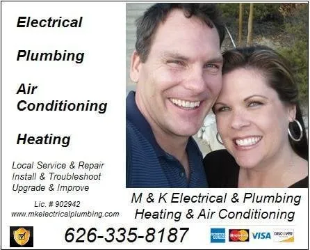 Slide of M&K Electrical & Plumbing Heating & Air Conditioning
