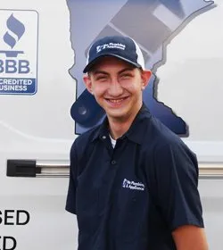 Licensed electrician providing panel upgrade in ,