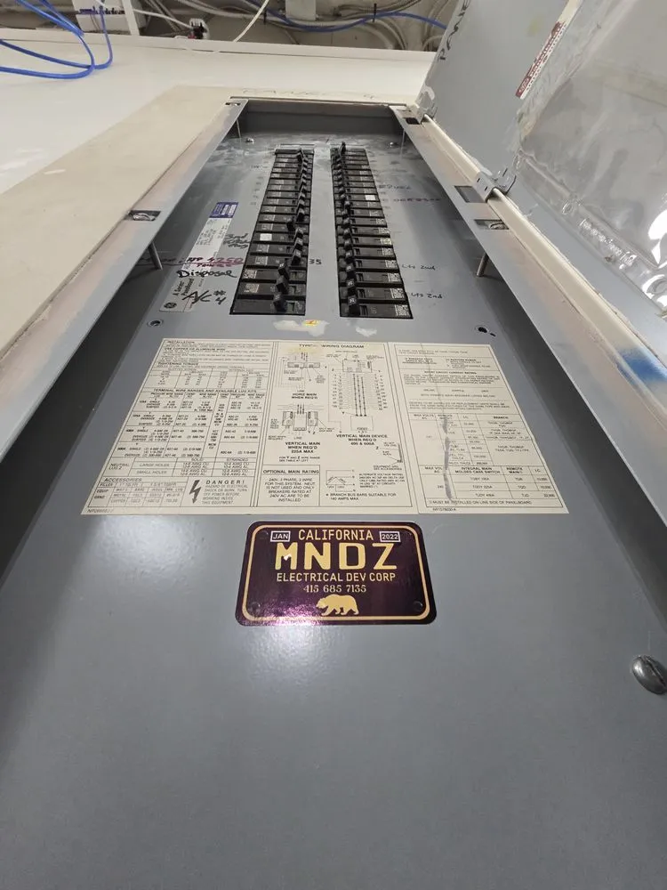 Slide of Mndz Electrical Development