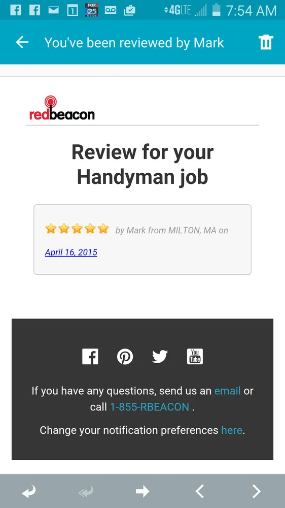 Slide of MNM Handyman Services