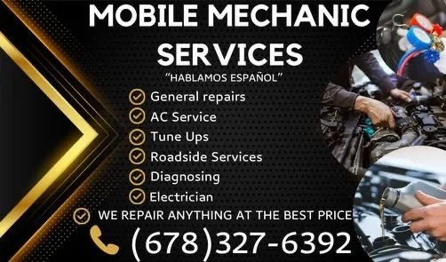 Slide of Mobile Mechanic Services
