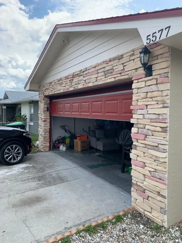 Professional electrician providing emergency electrical service in , 