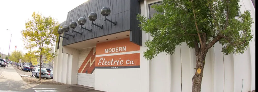 Slide of Modern Electric