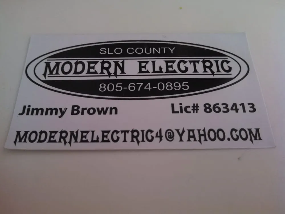 Slide of Modern Electric