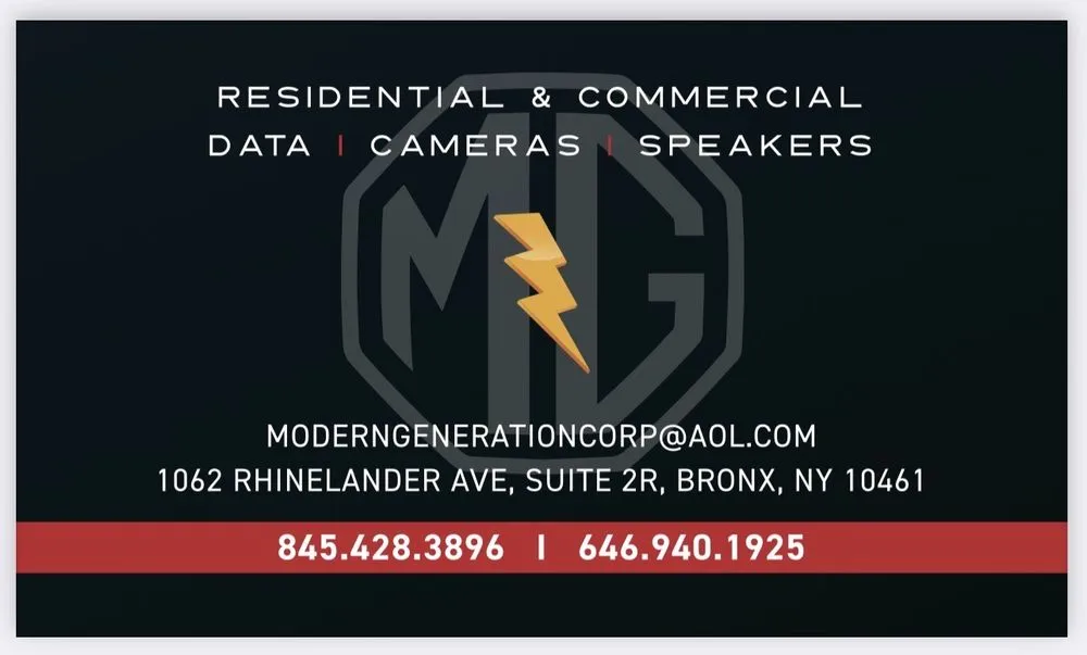 Slide of Modern Generation Electric