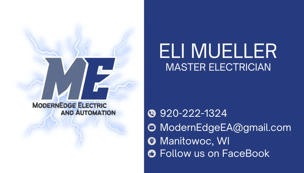 Slide of ModernEdge Electric and Automation