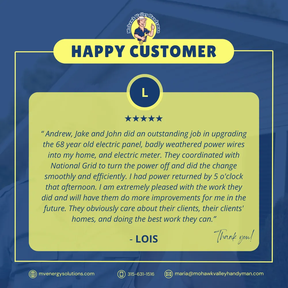 Slide of Mohawk Valley Energy Solutions