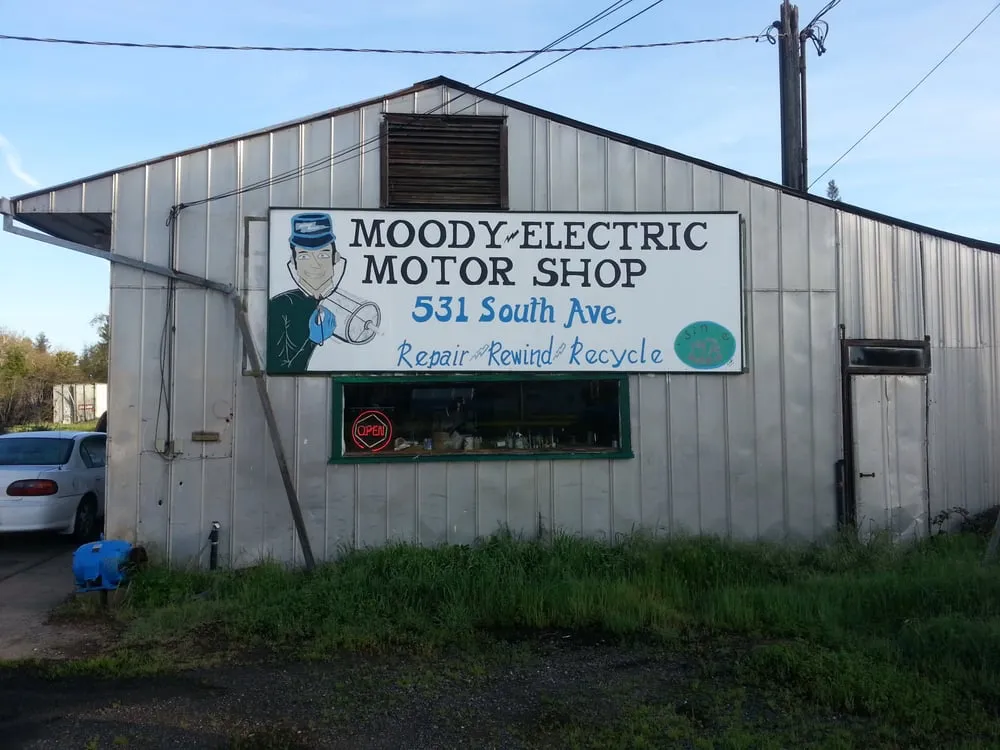 Slide of Moody's Electric Motor Shop
