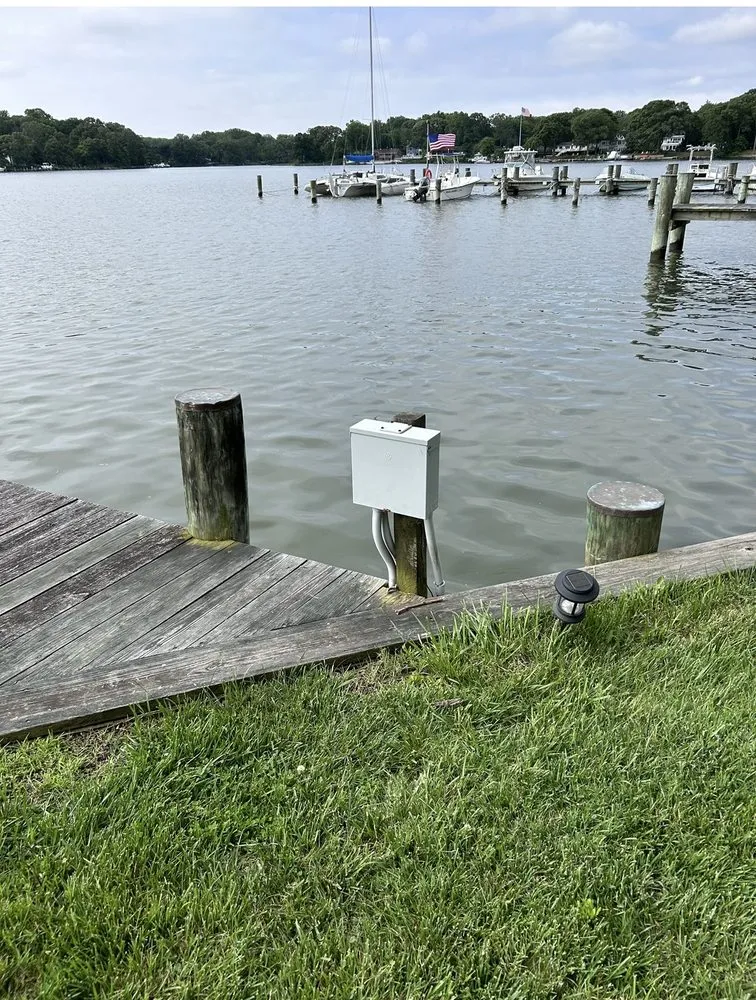 Trusted electrical service for homes in lighting installation, by