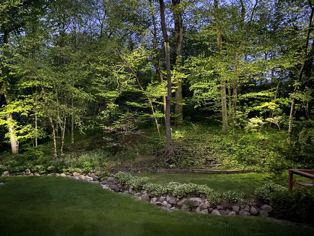 Slide of Moonscape Landscape Illumination