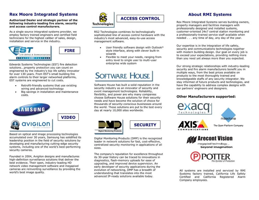 Slide of Moore Rex Electric