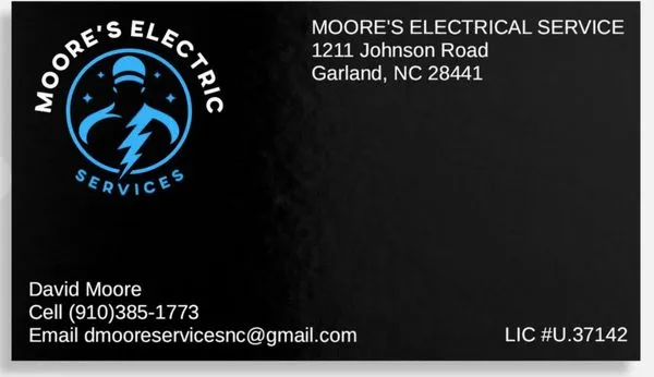 MOORE'S ELECTRICAL SERVICES