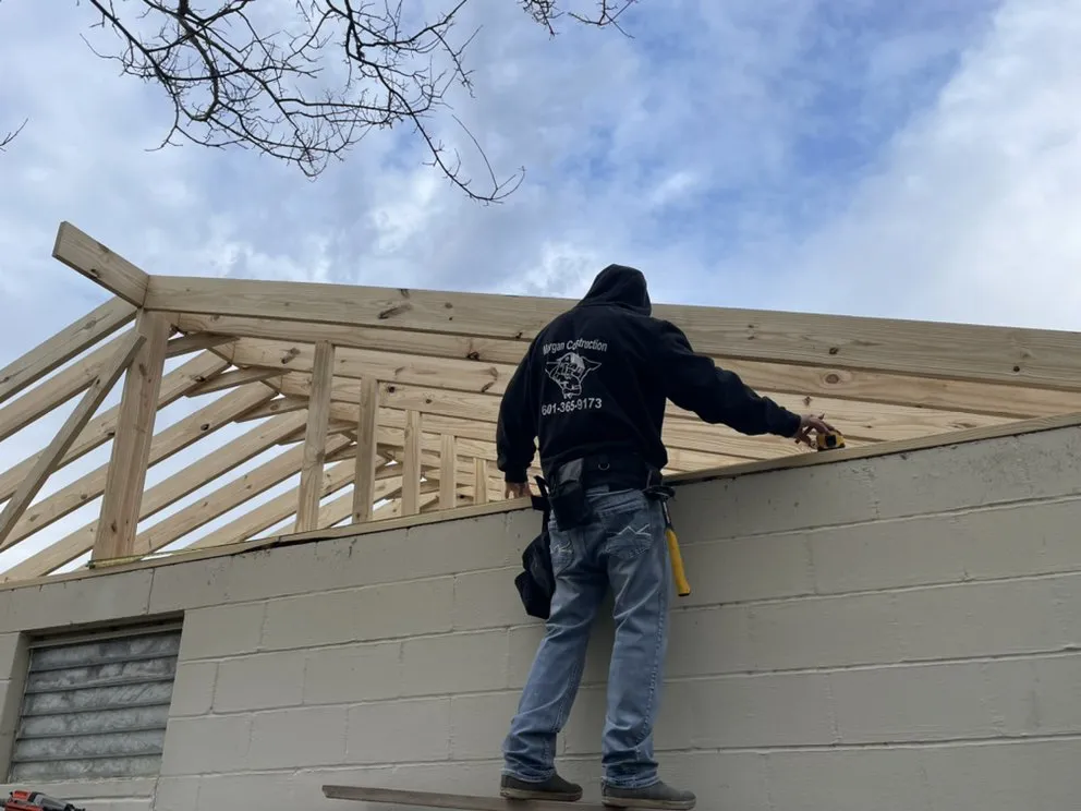 Slide of Morgan Construction