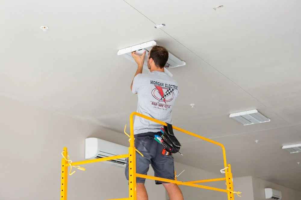 Slide of Morgan Electric