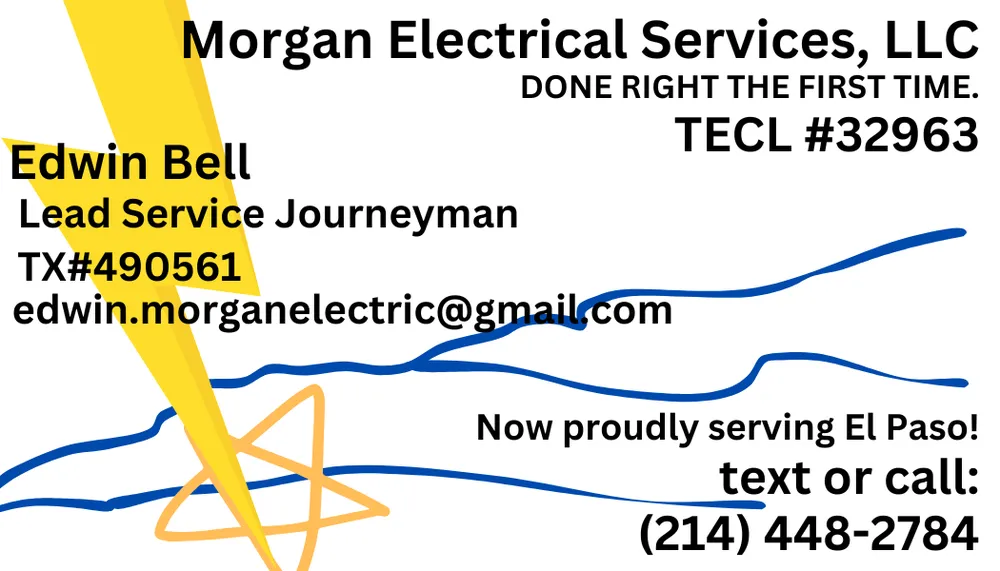 Slide of Morgan Electrical Services