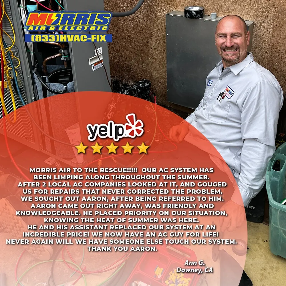 Emergency lighting installation in ,  by Morris Air & Electric