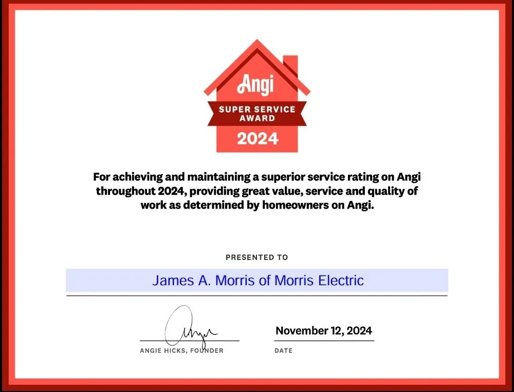 Slide of Morris Electric