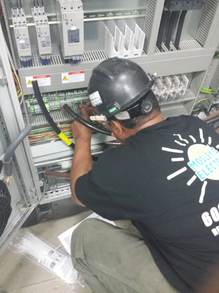 Slide of Mosley's Electric