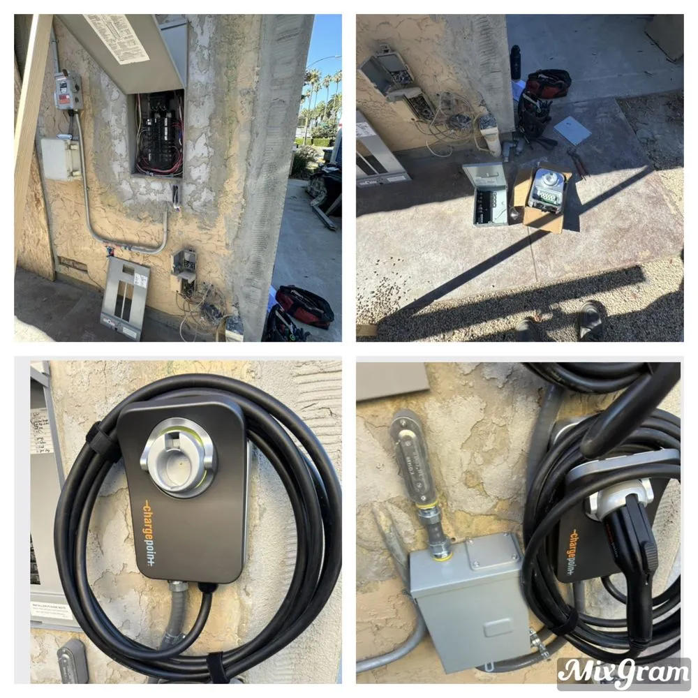 Emergency electrical service for homes in lighting installation,  by 