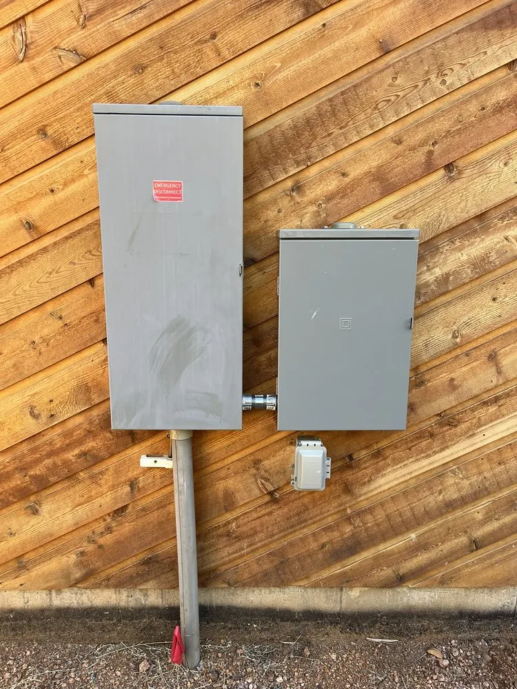 Professional lighting installation in Bailey, CO by Mountain Electric