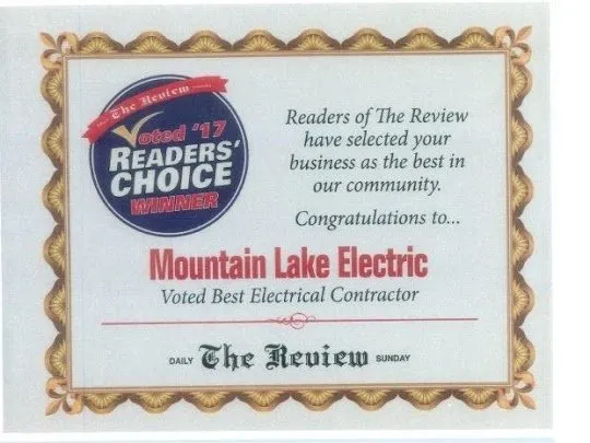 Slide of Mountain Lake Electric and Construction