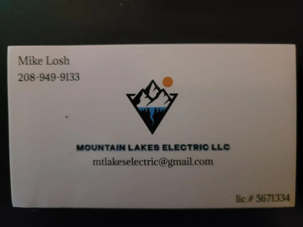 Slide of Mountain Lakes Electric