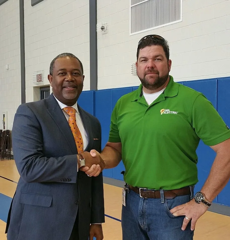 Slide of Mr. Electric of Augusta