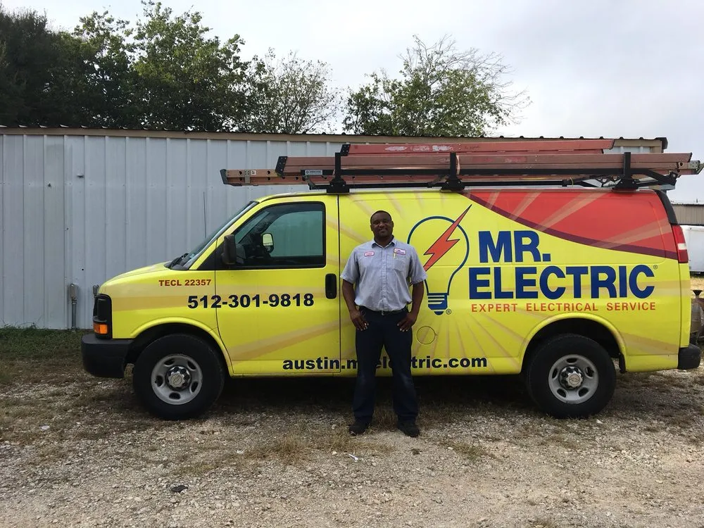 Slide of Mr. Electric of Austin