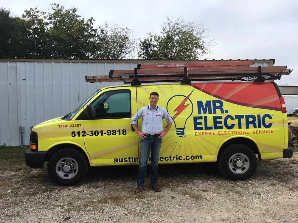 Slide of Mr. Electric of Austin