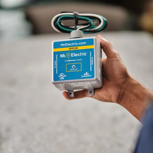 Professional electrician providing emergency electrical service in , 