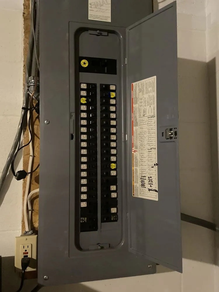 Slide of Mr. Electric of Cranberry Township