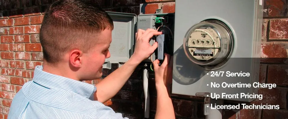 Professional electrical service for homes in wiring installation,  by 