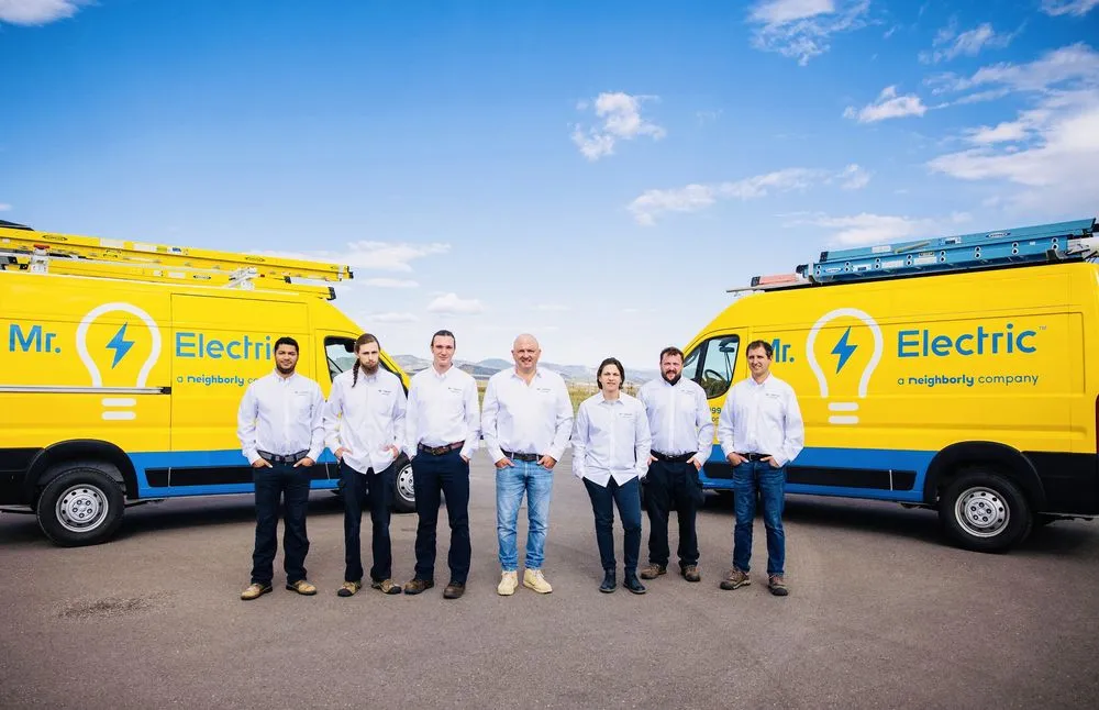 Slide of Mr. Electric of Littleton