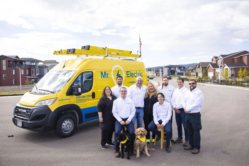 Slide of Mr. Electric of Littleton