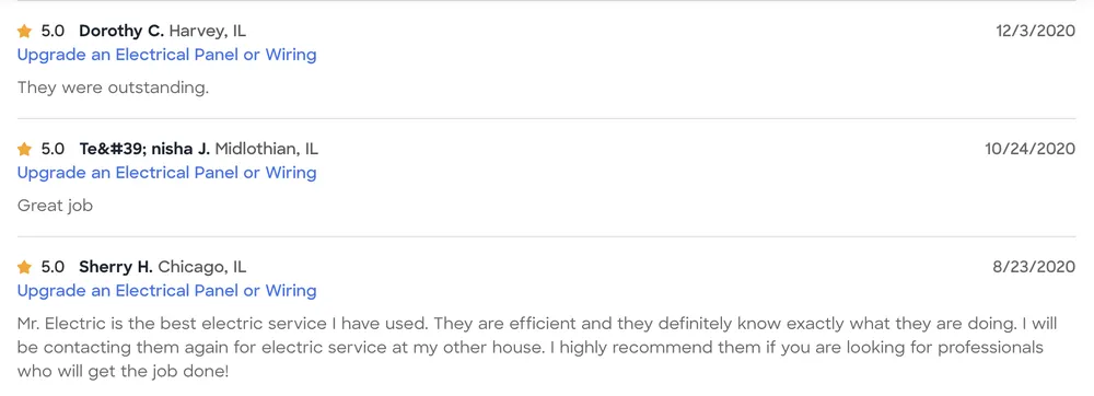 Trusted electrical service for homes in panel upgrade,  by 