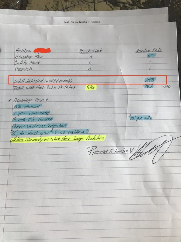 Reliable outlet and switch repair in ,  by Mr. Electric of Northwest Houston