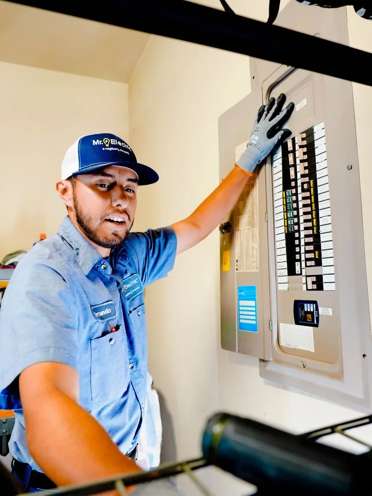 Slide of Mr. Electric of Northwest Houston