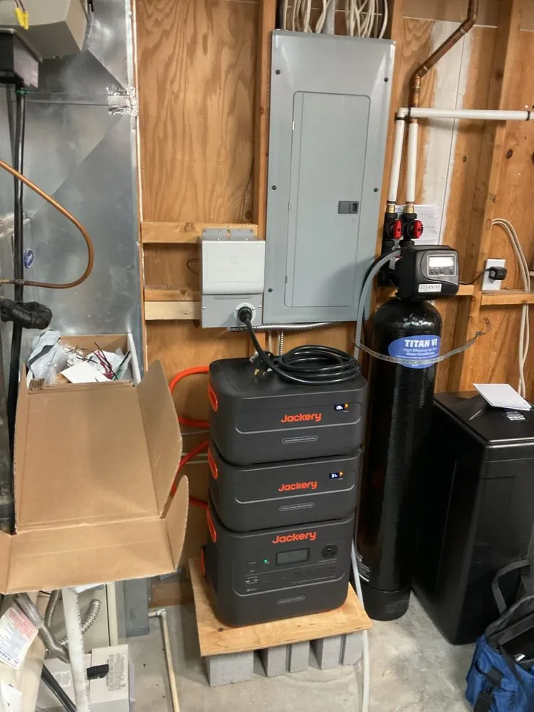 Reliable electrical service for homes in lighting installation,  by 