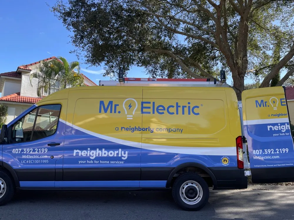 Slide of Mr. Electric of Orlando