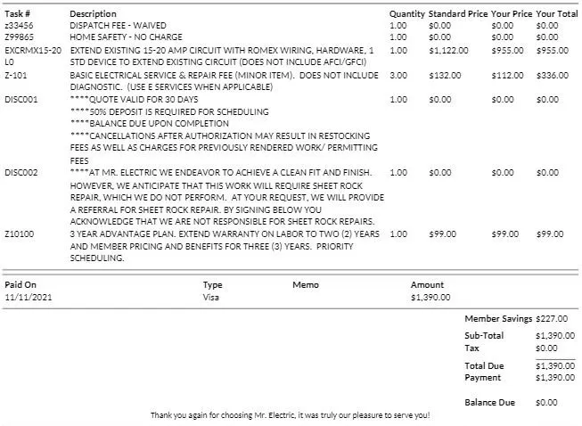 Slide of Mr. Electric of San Marcos