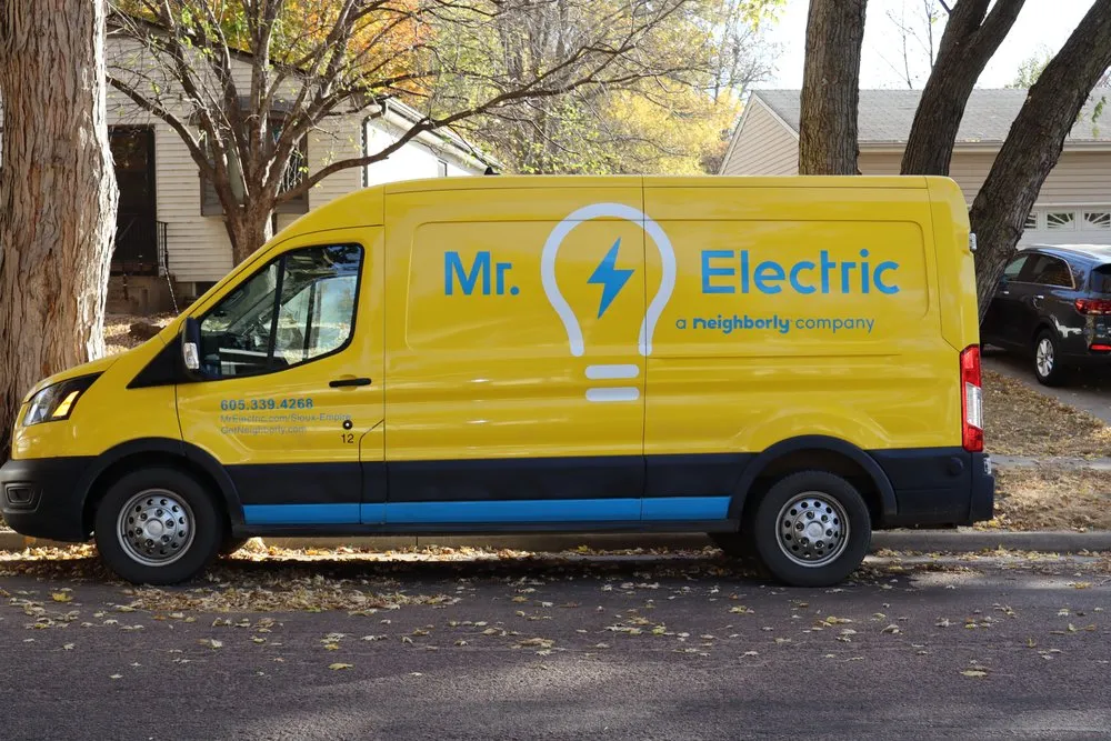 Slide of Mr. Electric of Sioux Empire