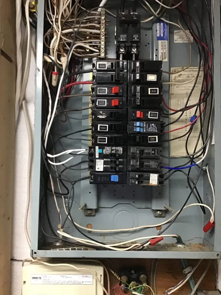 Affordable electrical service for homes in wiring installation,  by 