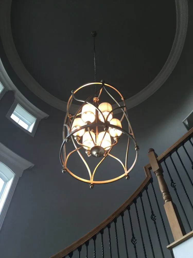 Emergency electrician providing panel upgrade in , 