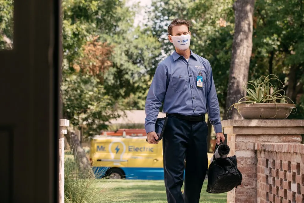 Slide of Mr. Electric of Sugar Land