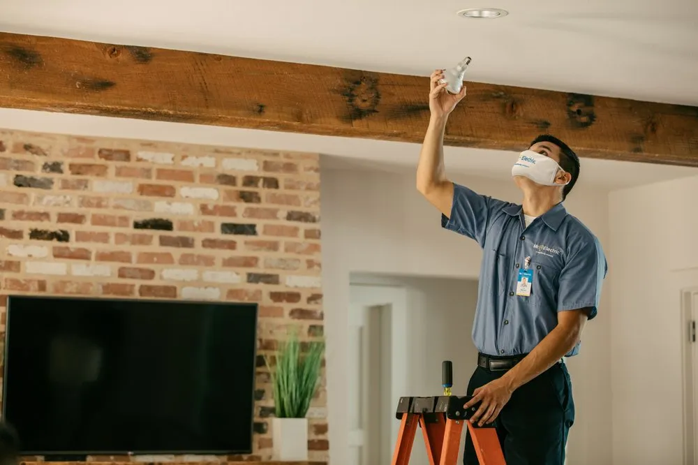 Slide of Mr. Electric of Sugar Land