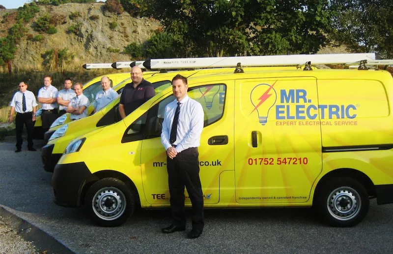 Slide of Mr. Electric of the North Shore