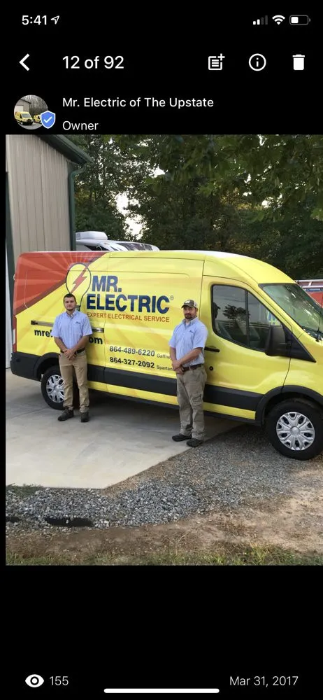Professional panel upgrade in Gaffney, SC by Mr. Electric of The Upstate