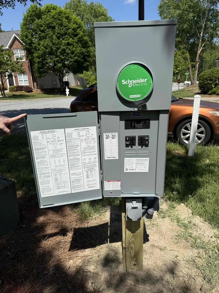 Slide of Mr. Electric of Winston-Salem