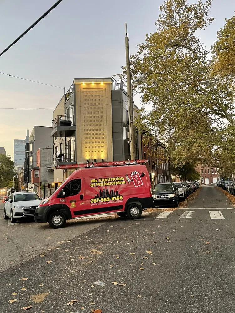 Slide of Mr. Electrician of Philadelphia